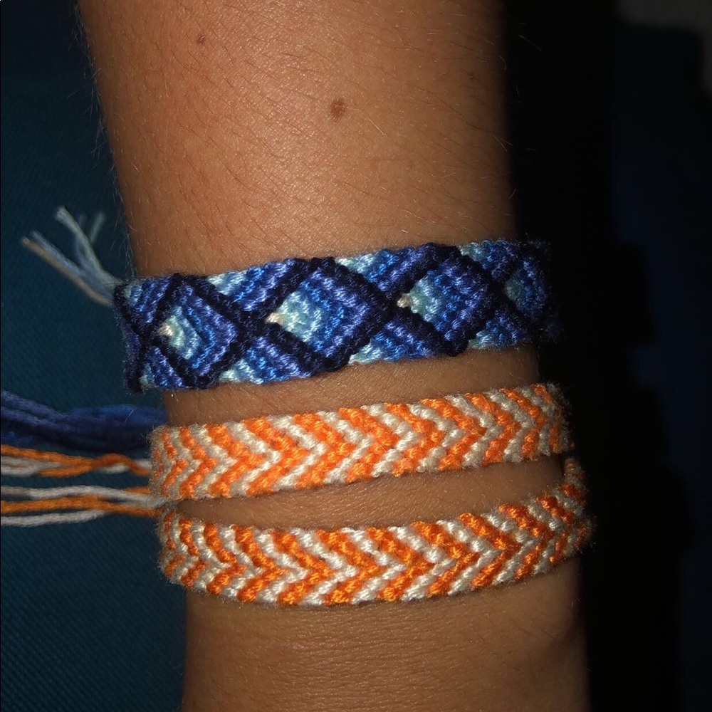 Handmade friendship bracelets
